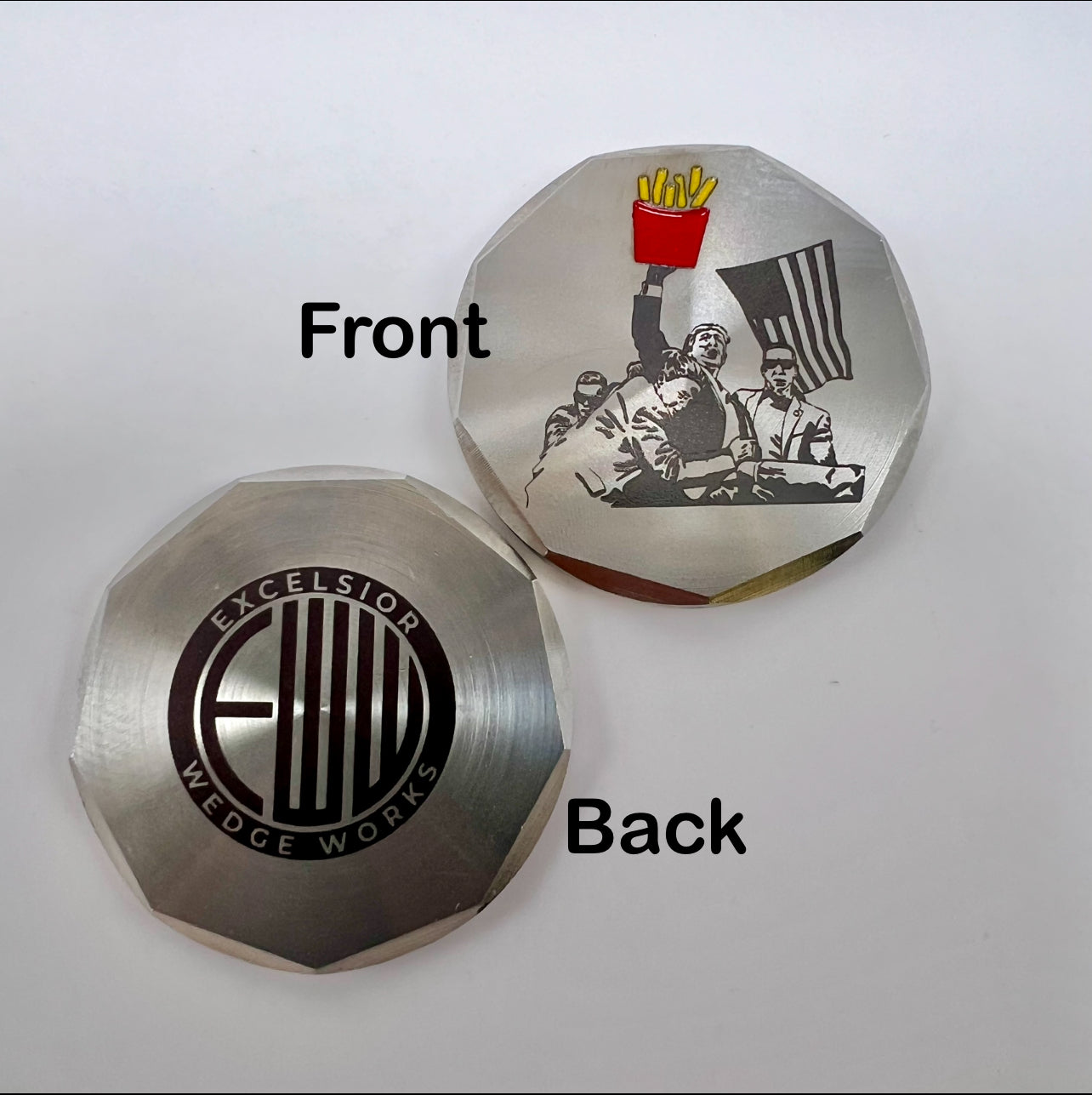 Trump French Fries Ball Marker