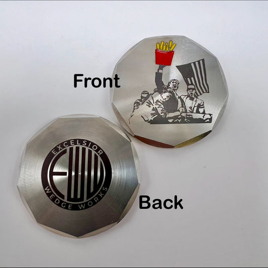 Trump French Fries Ball Marker