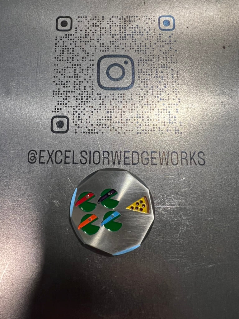 Pacman-Ninja Turtle Ballmarker - Excelsior Wedge Works