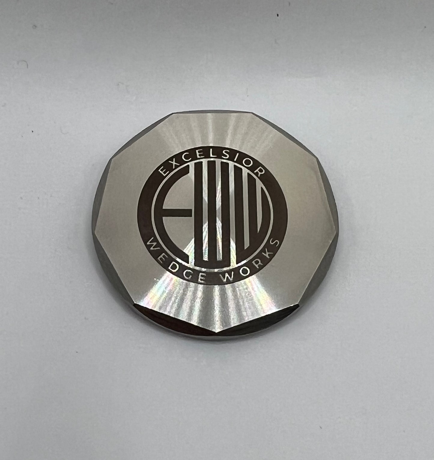 Custom Ball Marker- Laser Engraved - Excelsior Wedge Works